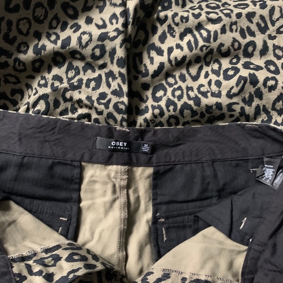 OBEY Printed pants worn once - Picture 3 of 5